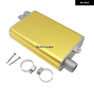 24MM マフラー サイレンサー アップグレード クランプ ブラケット 車用 エア ディーゼル パーキング ヒーター マフラー WEBASTO EBERSPACHER - Upgraded Yellow