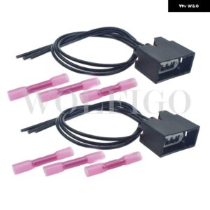 2007-2018 JEEP WRANGLER JK フロントウィンカーライトコネクタ ハーネス ピグテール 68065016AB - 2pcs