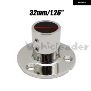 22/25/30/32MM 30/45/60/90度ボートハンドレール継手 316 ステンレス マリンハードウェア ボートハンドレールラウンドベース チューブ パイプ - 32mm-90 Degree