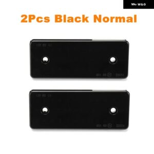 2X/6X サイド マーカーライト ウィンカーライト ダイナミック LED アンバー リピーター パネル ランプ VW LT 1995-2005 ベンツ スプリンター 1995-2006 - 2Pcs Black Steady