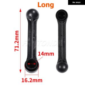2X ショート ロング インテーク マニホールド アクチュエーター リンクアーム 077198327A アウディ A6 A8 2000-2004 VW TOUAREG V8 4.2L 2004-2006 - Long