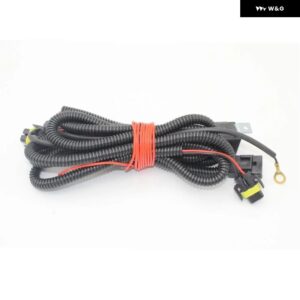 2個 フォグランプ シュコダ ファビア MK1 2005 2006 2007 2008 カー スタイリング フロント フォグランプ フォグライト とワイヤー 7H0941699B 7H0941700B - wire