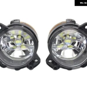 2個 左右LEDライト シュコダ ファビア MK1 フェイスリフト 2005 2006 2007 2008 フロントLED フォグライト ランプ - 2 x LED Fog Lamps