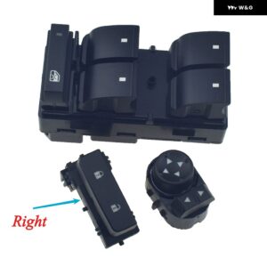 22883768 15804093 20945129 シボレー シルバラード GMC シエラ 2007-2014 カーマスター ウィンドウスイッチ ドアロック ミラー 15804094 - Right Set 3PCS