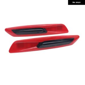 2X LED フェンダー サイド マーカーライト ウィンカーランプ ブレードシェイプ ブラックシェル 12V BMW E60 E61 E39 E81 E82 E87 E90 E91 E92 E93 - J style