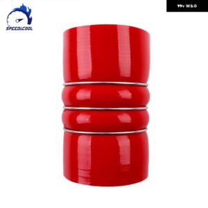 ターボ/インテークハンプホースキット ボルボ トラック 用2本付き 20550690 - Red