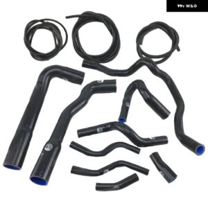 シリコン ラジエーター ホース シリコンクーラントホースキット + バキュームホースキット BMW E36 M3 325I 316I 1992~1999 ヨーロッパモデル - K8-003-V Black 12pcs