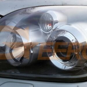 トヨタ アベンシス T25 2003 - 08 超高輝度 CCFL エンジェルアイ ハローリング ライト カーアクセサリー - Facelift