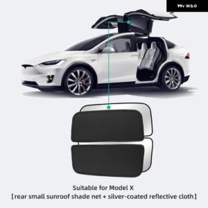 テスラ モデルX 2023 スカイライト ブラインド シェーディングネット カーアクセサリー ガラスルーフ スカイライトサンシェード UVカット サンシェード - MX-GA33L-BIS