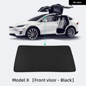 テスラ モデルX 2023 スカイライト ブラインド シェーディングネット カーアクセサリー ガラスルーフ スカイライトサンシェード UVカット サンシェード - MX-GA33L-A