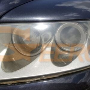 フォルクスワーゲン VW トゥアレグ 7L 2003 - 10 超高輝度 CCFL エンジェルアイ ハローリングキット - 03-06 Halogen HD
