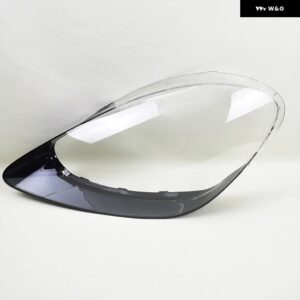 ポルシェ カイエン S GTS クーペ 2018 - 21 ヘッドランプ カバー 車 ヘッドライト レンズ シェル - Left