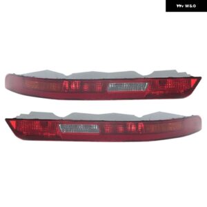 アウディ Q3 2016 2017 2018 車用 リア バンパー ブレーキライト テールウォーミング ウィンカー リフレクター ランプ - 2Pcs pair