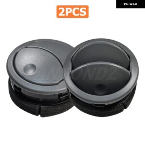 ヒーティング グリル ディフューザー ダッシュボード ダッシュ エアベント ノズルフィアットパンダMK2 169 2003 - 2012 735442827 735362554 1個/2個 - 2PCS