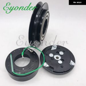 AC A/C エアコン コンプレッサー 電磁クラッチ 1B 24V 12V 7H15 ケース 加藤 住友 掘削機 鉱山マシン ダンプカー - 12V