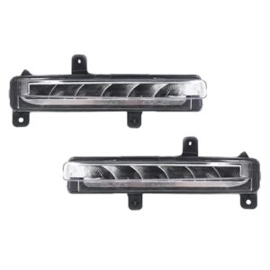 フロント バンパー LED フォグランプ デイタイム ランニングライト フロントシグナルランプ DRL CHERY TIGGO 4 CHERY TIGGO 5X - Left and Right