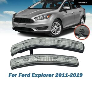 バックミラー LED ウィンカー インジケーター ライト LH/RH フォード エクスプローラー 2011 12 13 14 15 16 17 18 2019 BB5Z13B375A BB5Z13B374A - Pair 2 PCS