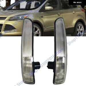 ドアサイドミラー ウィンカーライト フォード クーガエスケープエコスポーツ2013-2019 バルブ 無CJ513B384AA CJ5413B383AA - Only 1 Left