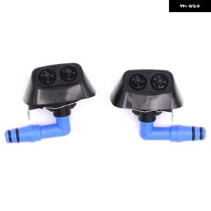 フロント 左 右 バンパー ヘッドランプ ヘッドライト ウォッシャー スプレーノズル ジェットクリップ SAAB 9-3 93 2003-2012 12803972 128039723 - Left and Right Side