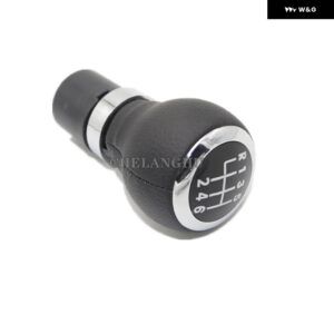 マニュアル 6速ギアスティック シフト ノブレベルレザー ブーツ VW パサート B6バリアントワゴン2006 2007 2008 2006 2010カー スタイリング - Gear knob