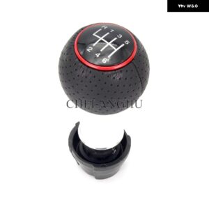 アウディ A1 A2 A3 8L 8P A4 B5 B6 B7 B8 B9 A5 A6 C5 C6 C7 C8 C9 A7 カー スタイリング 5/6速 ギア シフト スティックノブ - 6 speed