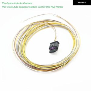 トランク オートイージーオープン システム フットセンサーワイヤー使用 アウディ A4 B9 A5 A6 C7 A7 VW PASSAT B6 B7 CC 3AA 962 243 H 3AA962243 - 1Pcs Plug Harnes