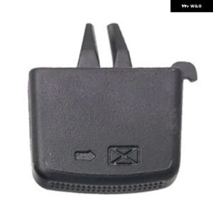 AC ENTバックルエアノズルクイックインストール耐摩耗性ABS耐腐食性ブラック 非変形 - To the right