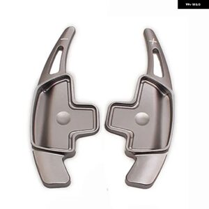 ステアリングホイール パドル シフター エクステンション メルセデス ベンツ A B C E GLE クラス W176 W205 W246 C117 W218 アルミ シフト パドル ブレード - style　1　grey