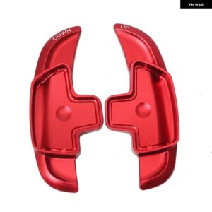 ステアリングホイール パドル シフター エクステンション メルセデス ベンツ A B C E GLE クラス W176 W205 W246 C117 W218 アルミ シフト パドル ブレード - style　2　Red