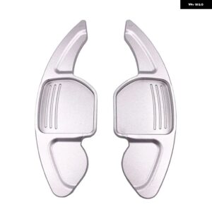 アウディ TT TTS MK2 8J A5 S5 クーペ A4 B8 A3 8P S3 Q5 A8 R8 スポーツバック クワトロ SLINE 車用 ステアリングホイール DSG シフト - Silver