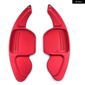 アウディ TT TTS MK2 8J A5 S5 クーペ A4 B8 A3 8P S3 Q5 A8 R8 スポーツバック クワトロ SLINE 車用 ステアリングホイール DSG シフト - Red