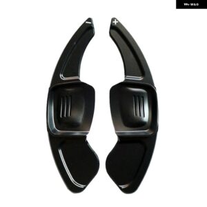 フォルクスワーゲン VW ティグアン 2017-2019 ステアリングホイール 延長 シフター シフト アルミ 合金 舵 DSG ギア シフト 2P - black