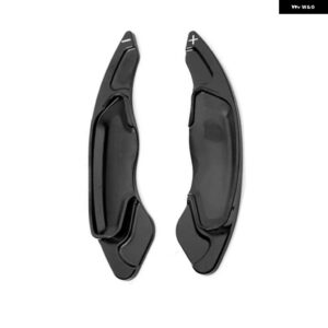 ボルボ S60 XC60 S80 XC70 V60 V40 アルミ製 リ ステアリングホイール シフト パドル シフター エクステンション ステッカー カーアクセサリー - black