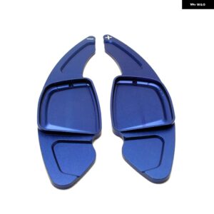 シフト パドル アウディ 2020 2021 A1 A3 A4 A8 S8 D5 A6 S6 C8 A7 S7 C8 アバント オールロード RS カー ステアリングホイール ギア DSG エクステンド - Blue