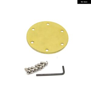 汎用 6穴 ステアリングホイール センターキャップ ネオクローム/ブラック/ゴールド/ブルー/シルバー BX100439 - Gold