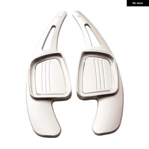 ステアリングホイール シフト パドル シフター アウディ A3 / S3フェイスリフトA5 S5 2017 A4 B9 Q7 2016-2017 TT TTSエクステンションギア ボックス ギア - Silver