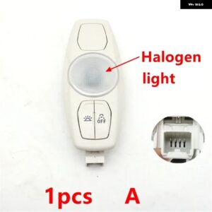 車用読書灯 LED シーリングドームランプ フォード フォーカス 3 4 MK3 MK4 クーガ エスケープ モンデオ エベレスト エッジ 2012-2017 - 1pcs A