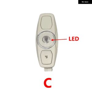車用読書灯 LED シーリングドームランプ フォード フォーカス 3 4 MK3 MK4 クーガ エスケープ モンデオ エベレスト エッジ 2012-2017 - 1pcs C