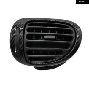 適合 プジョー 206 シトロエン C2ブラック ダッシュボード エア アウトレット エアコン エア アウトレット エアコン パネル ファンブレード パッド - Air outlet Right