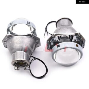 SINOLYN 3インチ H7 LED D2S D2H バイ キセノン プロジェクターレンズ ヘッドライト HELLA 3R G5 LED HID ハロゲン カーライト カーアクセサリー - Without　Shrouds