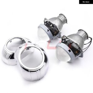 SINOLYN 3インチ H7 LED D2S D2H バイ キセノン プロジェクターレンズ ヘッドライト HELLA 3R G5 LED HID ハロゲン カーライト カーアクセサリー - With　Shrouds