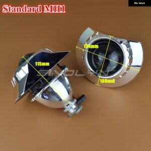 SINOLYN バイ キセノン プロジェクターレンズ BMW E46 M3 セダン/クーペ/ワゴン/コンバーチブル 328I 325I 330I 318I ヘッドライト 2.5インチ カーライト - Standard MH1