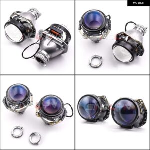 SINOLYN 3インチ ブルー HD バイ キセノン プロジェクターレンズ HELLA 3R G5 H4 ヘッドライト カーライト D2S D2H ヘッドランプ カーアクセサリー - Blue Lens