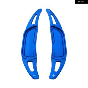 パドル シフト メルセデス ベンツ A クラス AMG A35 A45 C63 C43 SL63 CLA45 G63 GLS63 E63 CLS53 GLC43 2018-2021 カー ステアリングホイール DSG - Blue