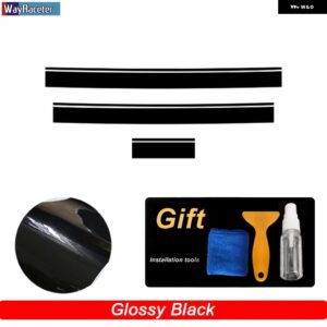 エディション1 車用フード デカール ルーフ リアサイドストライプ スカート ステッカー メルセデス ベンツ AMG GT S 4ドア X290 GT63 GT43 GT53 - Glossy black3