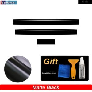 エディション1 車用フード デカール ルーフ リアサイドストライプ スカート ステッカー メルセデス ベンツ AMG GT S 4ドア X290 GT63 GT43 GT53 - Matte black4