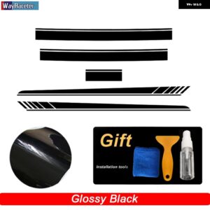 エディション1 車用フード デカール ルーフ リアサイドストライプ スカート ステッカー メルセデス ベンツ AMG GT S 4ドア X290 GT63 GT43 GT53 - Glossy Black2