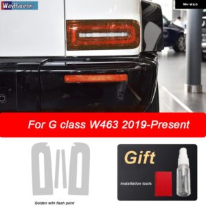 車用 ヘッドライト フィルム テールライト クリアTPU ステッカー メルセデス ベンツ G クラス W463 2019 - 21 AMG G63 - Taillight G