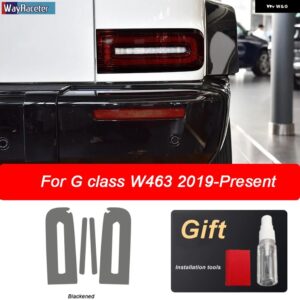 車用 ヘッドライト フィルム テールライト クリアTPU ステッカー メルセデス ベンツ G クラス W463 2019 - 21 AMG G63 - Taillight B