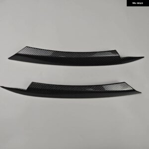 フォルクスワーゲン パサート B7 シード/ヴァリアント/オール トラック 2010-2014 車用 ヘッドライト カバー ステッカー ヘッドライト アイブロウ ABS - carbon　look